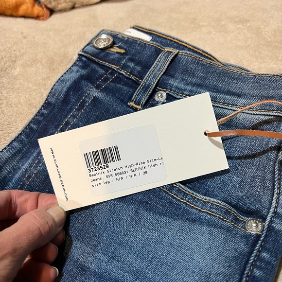NWT Slverlake Beatnik High-rise Denim Skinny Jeans in Anything Goes, Size 28 - Picture 6 of 15